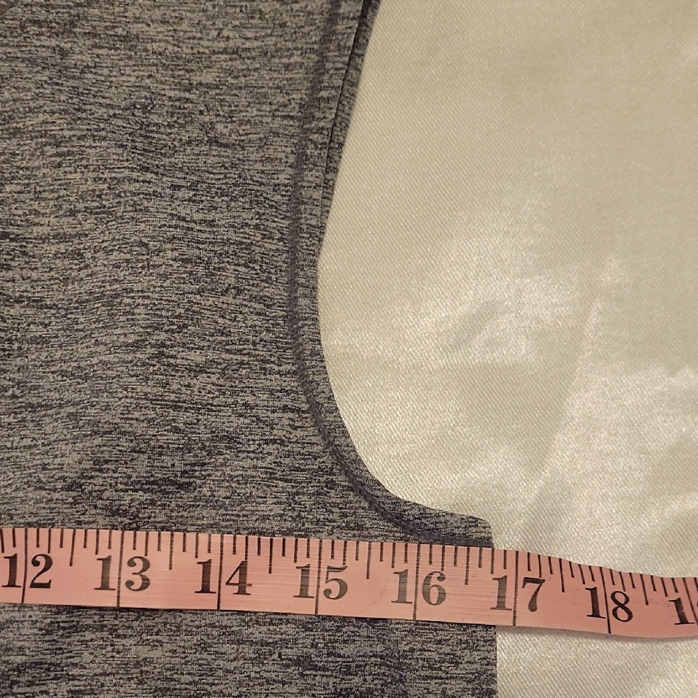 Athleta Gray Sleeveless Top S - Picture 3 of 8